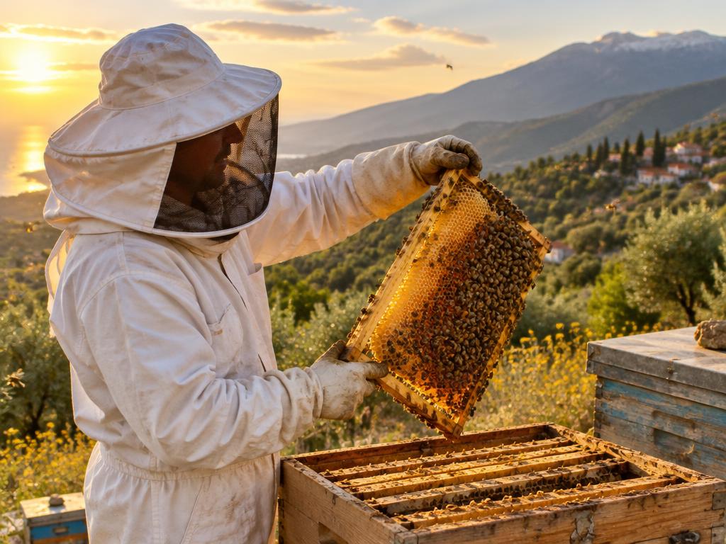 Μέλι: επίσκεψη στο μελισσοκομείο